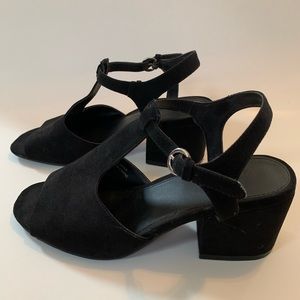 Urban Outfitters Cyndi T Strap Block Heels